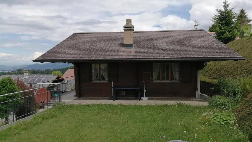 Hütte für 5 Personen, mit Balkon und Terrasse im Berner Oberland - 4