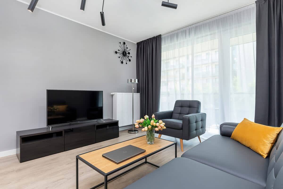 Cały apartament, Stylish Apartment in the Center | Balcony | Parking in Poznań, Wielkopolska
