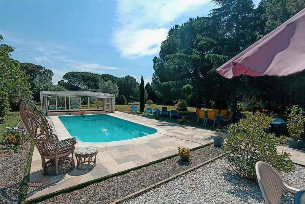 Mas des 2 paons in Villedaigne, Côte méditerranéenne (France)