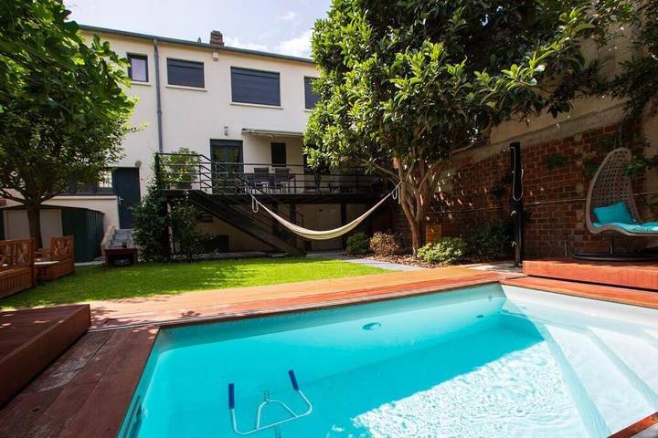 Maison de vacances pour 8 personnes, avec jardin et piscine