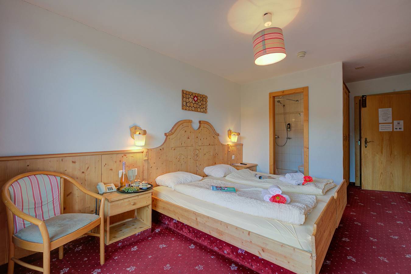 Hotel Relais Alpin Twin Room & Balcony2 in Les Mosses, Ormont-Dessous