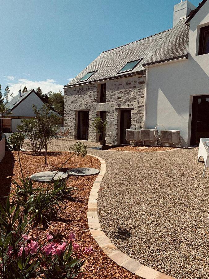 Gîte pour 2 personnes, avec terrasse dans Plage Du Men Armor - 3