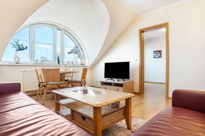 Ferienwohnung für 4 Personen, mit Balkon und Seeblick in Karlshagen, Usedom