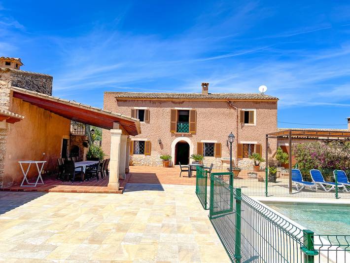 Finca für 10 Personen, mit Pool und Garten sowie Terrasse in s'Horta - 2