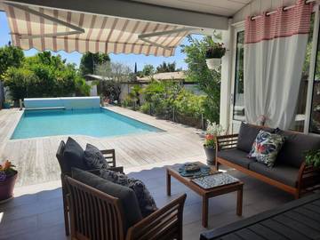 Cottage pour 2 personnes, avec piscine et jardin dans Parc naturel régional des Landes de Gascogne