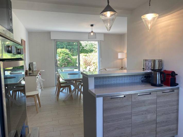 Location de vacances pour 8 personnes, avec jardin, animaux acceptés dans Plage Kerambigorn - 4