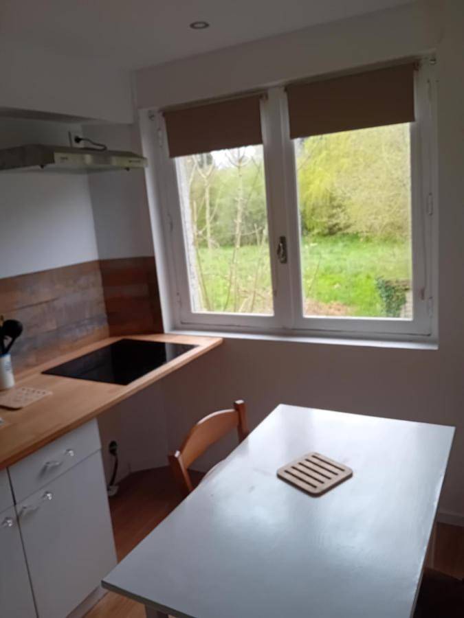 Cottage pour 2 personnes, avec vue ainsi que jardin et vue sur le lac à Languidic
