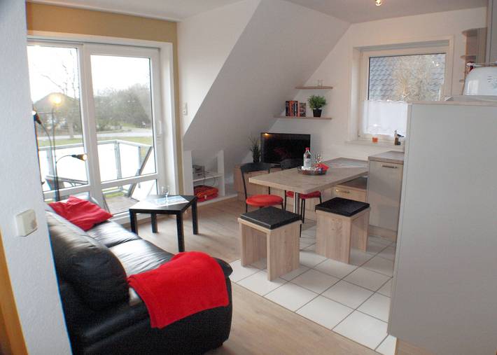 Ferienwohnung für 4 Personen, mit Balkon und Garten in Gollendorf - 3