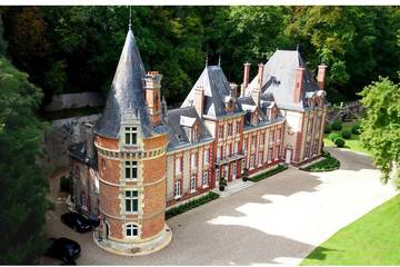 Château pour 20 personnes, avec jardin ainsi que sauna et jacuzzi dans l' Eure