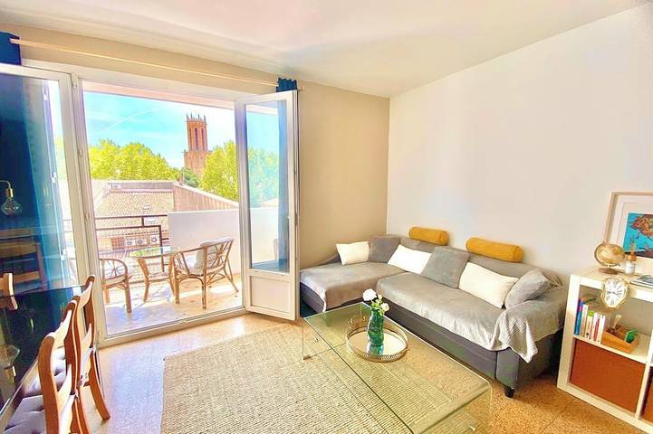 Appartement de vacances pour 2 personnes, avec balcon, animaux acceptés à Aix-en-Provence