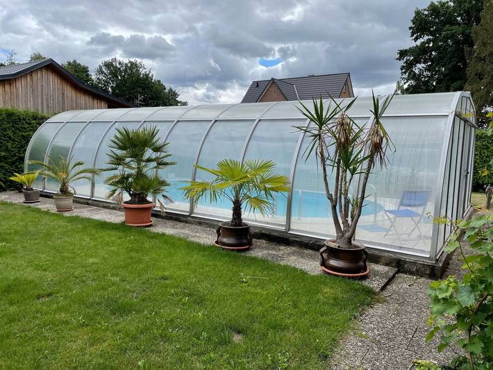 Ferienwohnung für 6 Personen, mit Balkon und Garten