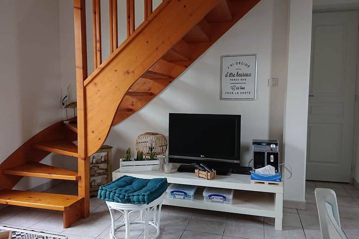 Maison de vacances pour 4 personnes, avec piscine ainsi que balcon/terrasse et terrasse - 1