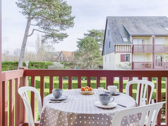 Gîte pour 2 personnes, avec balcon à Tourgéville - 4