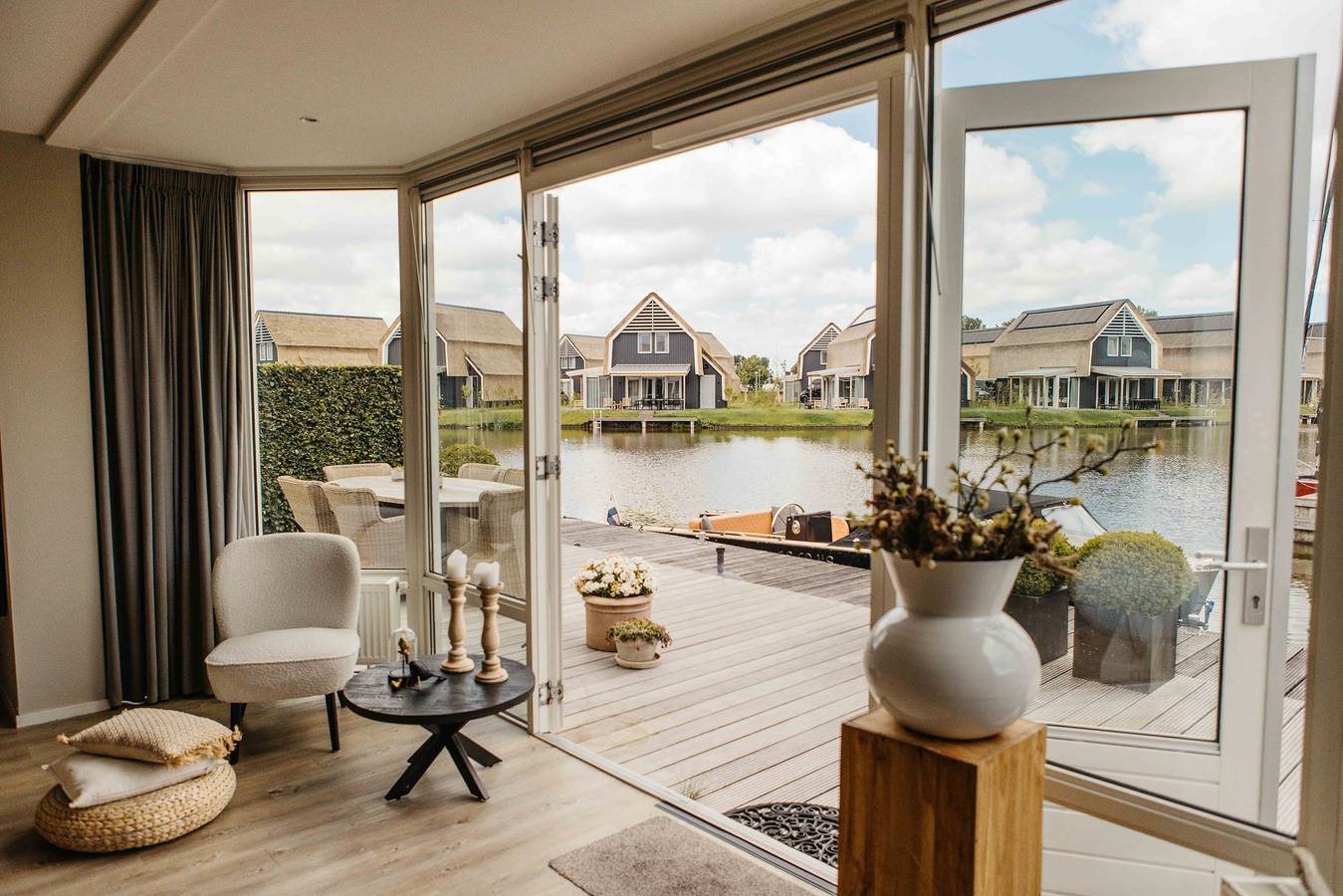 Boutique Parc Pharshoeke — Hafenvilla | 4 Personen  in Heeg, Ijsselmeer