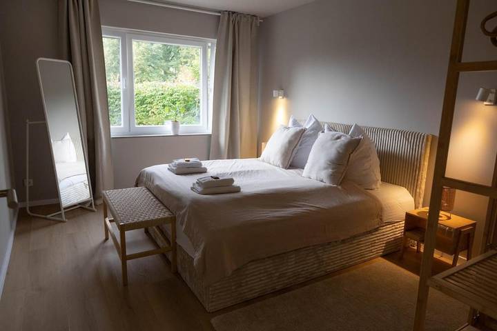 Ferienwohnung für 2 Personen, mit Terrasse und Ausblick in Hermannsdenkmal