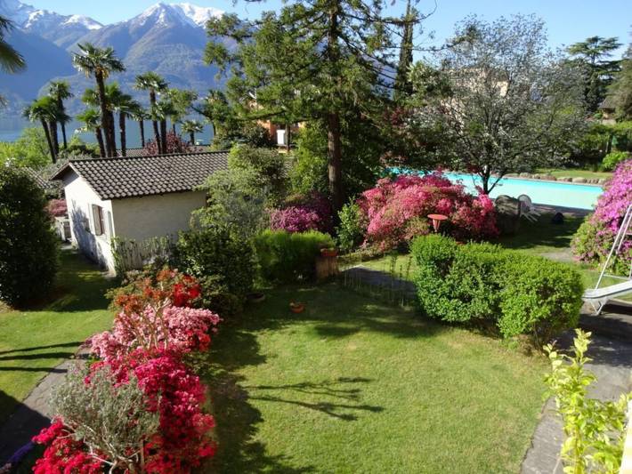 Ferienhaus für 4 Personen, mit Terrasse und Garten in Minusio