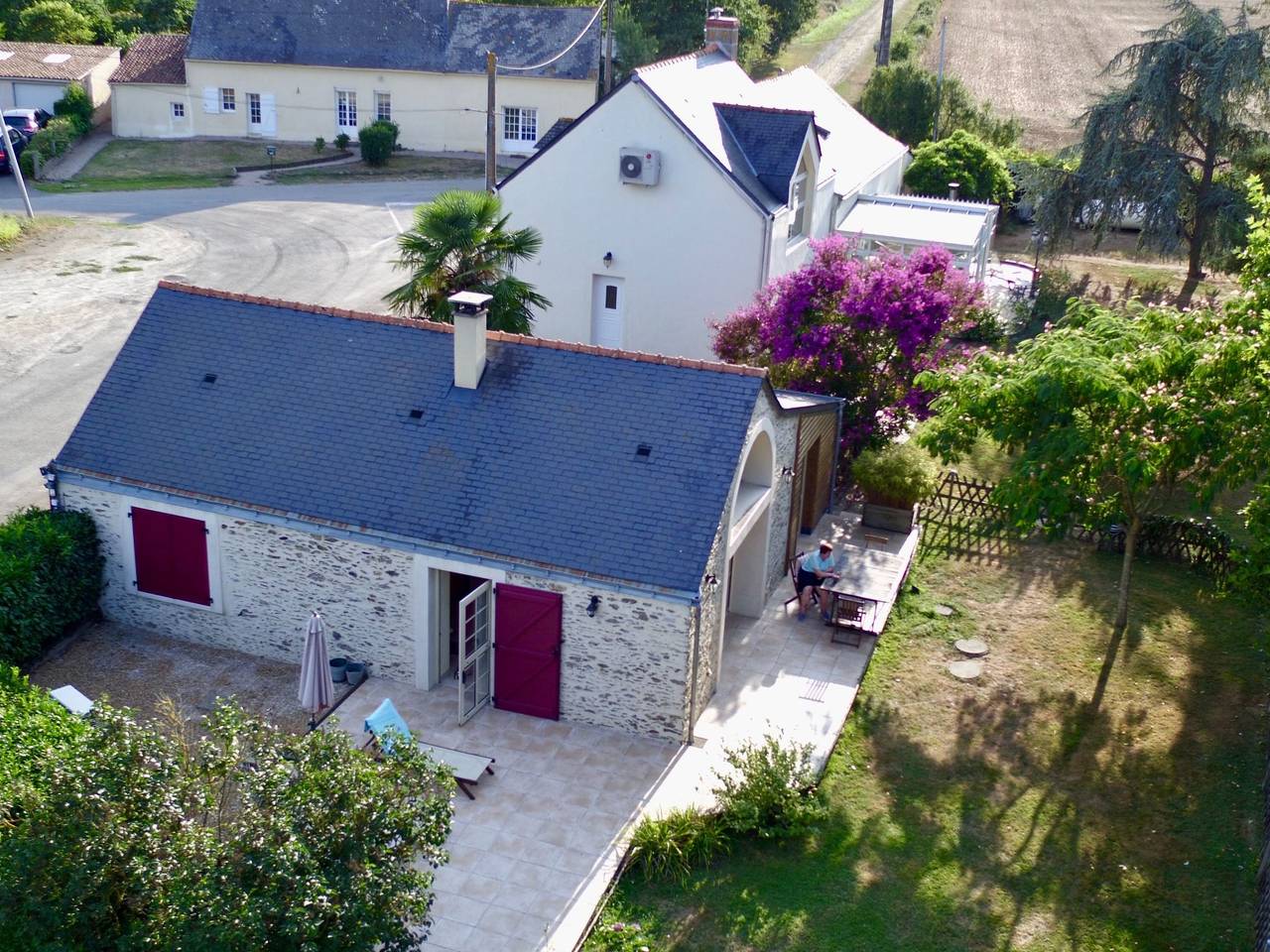 "Au Bas Chalonge Gîte" in Ligné, Vallée de la Loire