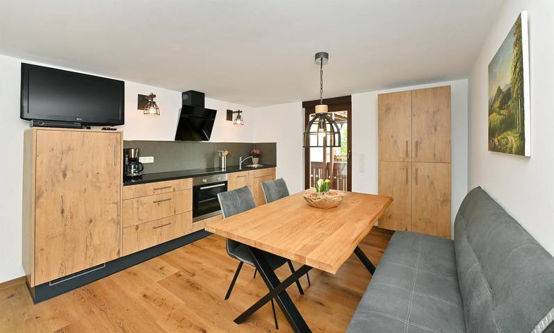 Pension für 5 Personen, mit Garten und Ausblick sowie Sauna, mit Haustier an der Rhön - 4