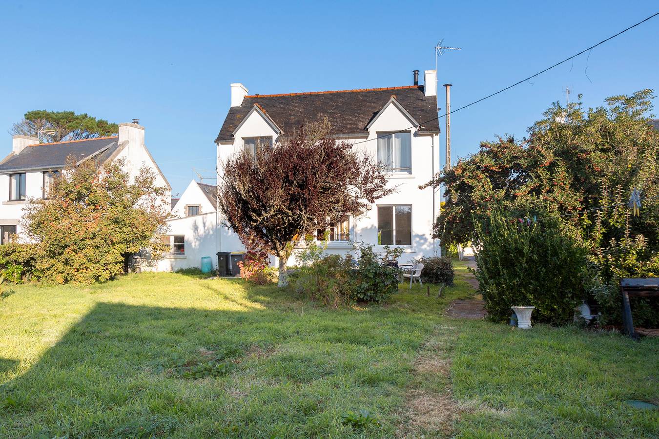 Casa de vacaciones 'Aimée Familiale 150m Plage' con jardín privado y Wi-Fi in Trévignon, Trégunc