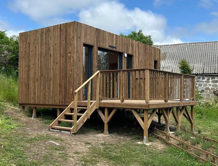 Chalet pour 2 personnes, avec jardin, animaux acceptés dans Lozère - 3