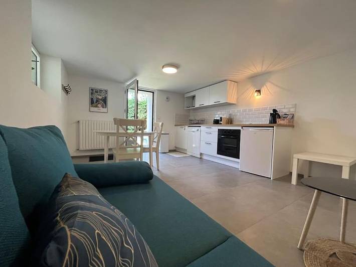 Location de vacances pour 2 personnes, avec Jardin à Saint-Avé
