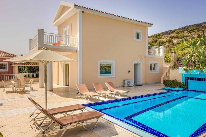 Villa pour 6 personnes, avec balcon dans Skala - 3