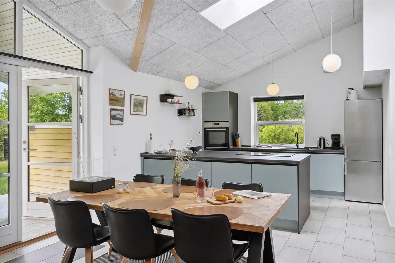 Home in Vig with sauna in Vig Lyng, Vig