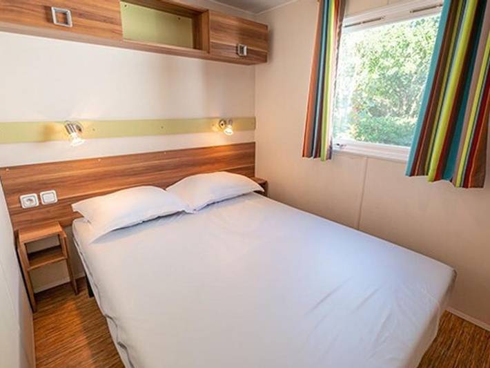 Camping les Dunes - Mobilheim 4 personen - Mobilheim | Classic | 2 Zi. | 4 Pers. | Erhöhte Terrasse | Tv in Torreilles, Côte d'Améthyste