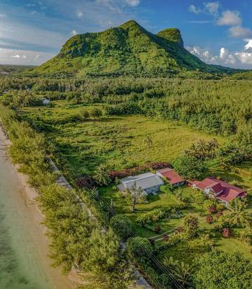 Chambre d’hôte pour 2 personnes, avec jardin ainsi que terrasse et vue dans Tubuai