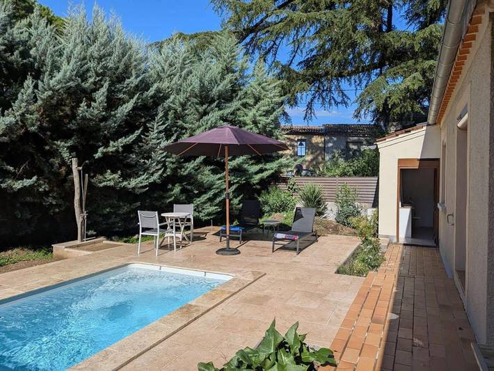 Villa voor 6 personen, met Zwembad in Vallon-Pont-d'Arc