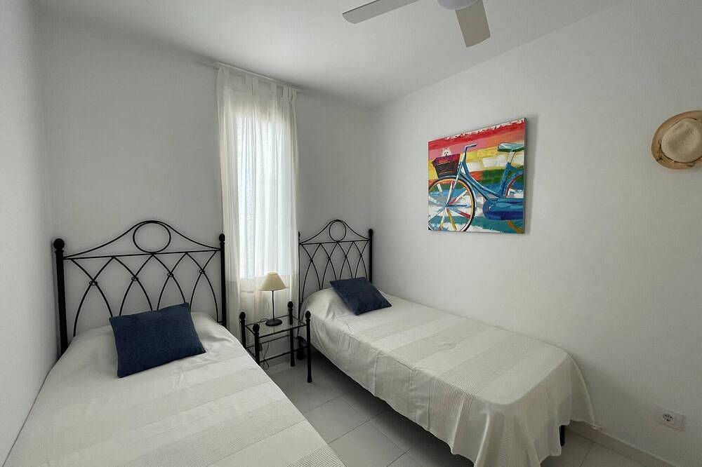 Apartamento entero, Apartamento con piscina en Golf Son Parc in Son Parc, Es Mercadal