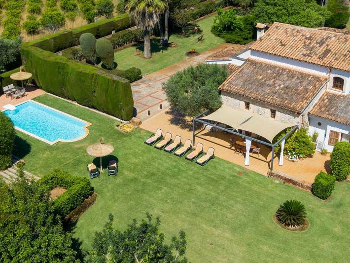 Casa rural para 8 personas, con piscina y jardín en Inca - 3