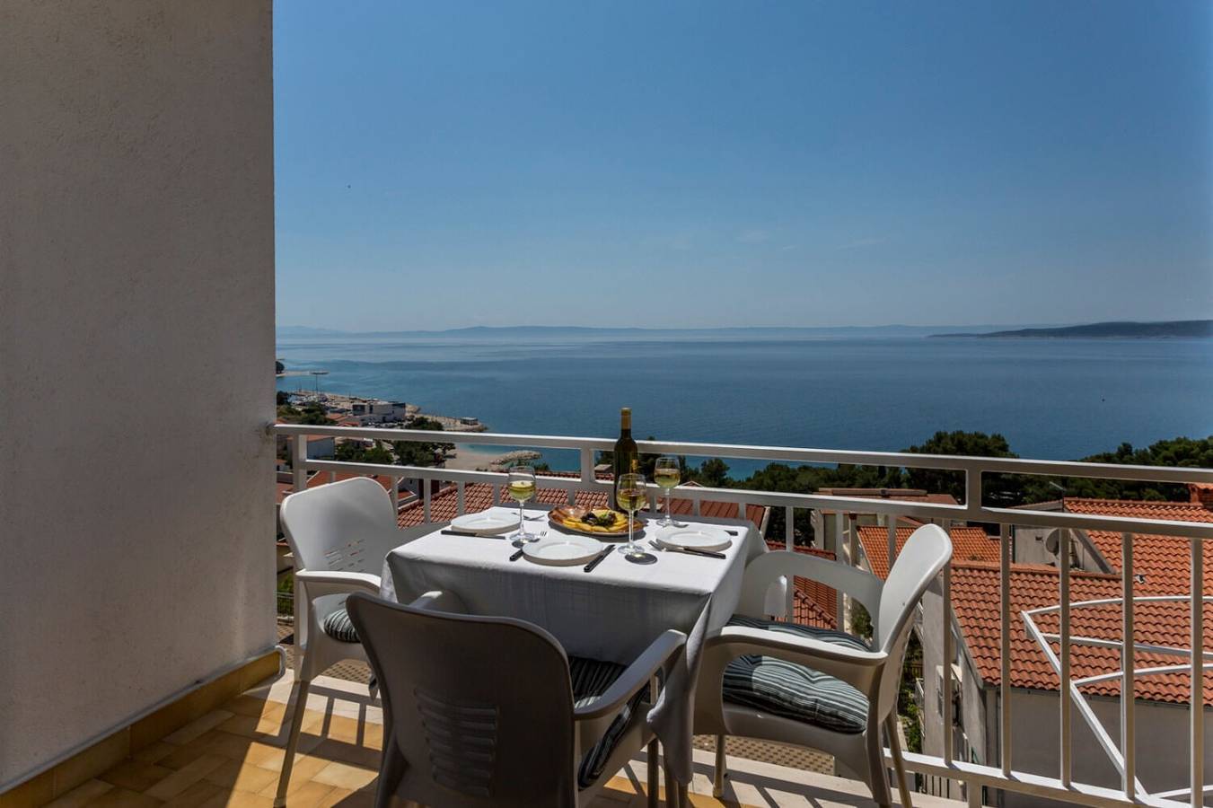Helt studio, Apartments Vedra in Baska Voda, Makarska Riviera