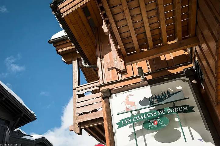 Chalet pour 6 personnes, avec balcon, animaux acceptés à Courchevel - 3
