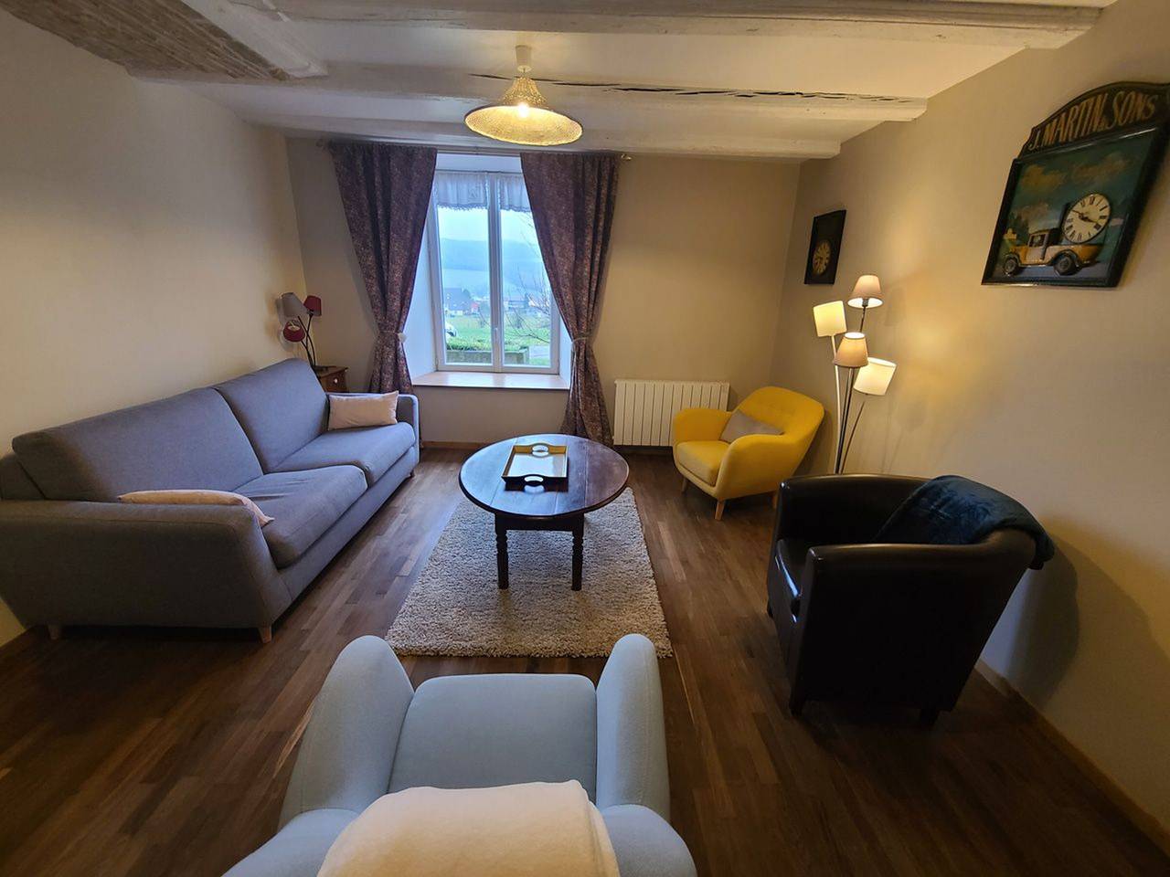 Gîte familial 6 pers, vallée Vosges, proche Vittel, parking, jardin in Remicourt (Vosges), Neufchâteau