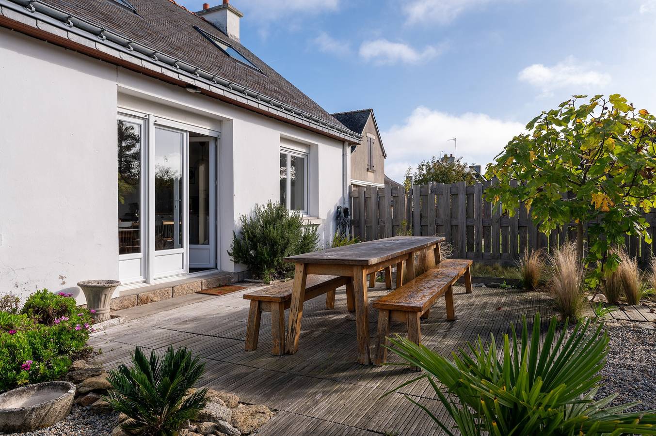 Casa de vacaciones 'Ty Eole Maison Tout Confort 10p' con terraza privada, jardín privado y Wi-Fi in Quiberon, Côte des Mégalithes