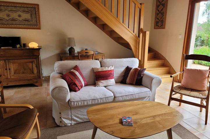 Gîte pour 5 personnes, avec jardin et terrasse