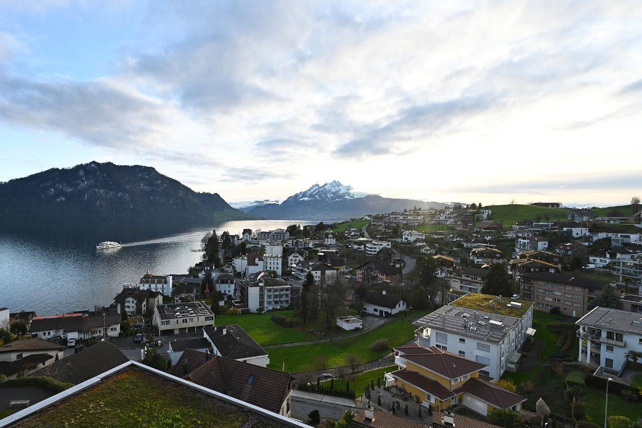 Apartamento vacacional entero, Acogedor apartamento Alpenblick in Weggis, Lago de los Cuatro Cantones