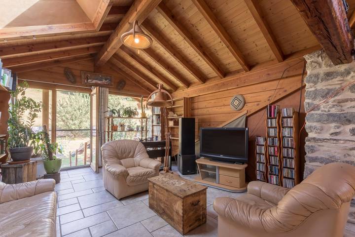 Gîte pour 15 personnes, avec balcon et jardin à Saint-Paul-sur-Ubaye - 2