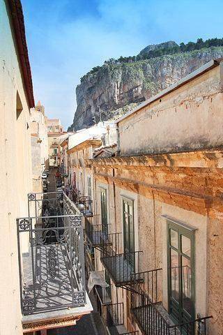 Appartement de vacances entier, Balcone Mediterraneo B in Cefalù, Cefalù (Commune)