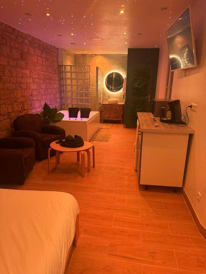 Appartement de vacances pour 2 personnes, avec jacuzzi et terrasse