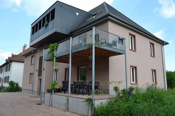 Ferienwohnung für 8 Personen, mit Balkon in Fischbach bei Dahn