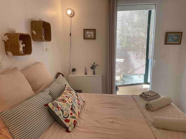 Apartamento de vacaciones para 2 personas, con terraza y jacuzzi, Se admiten mascotas - 1