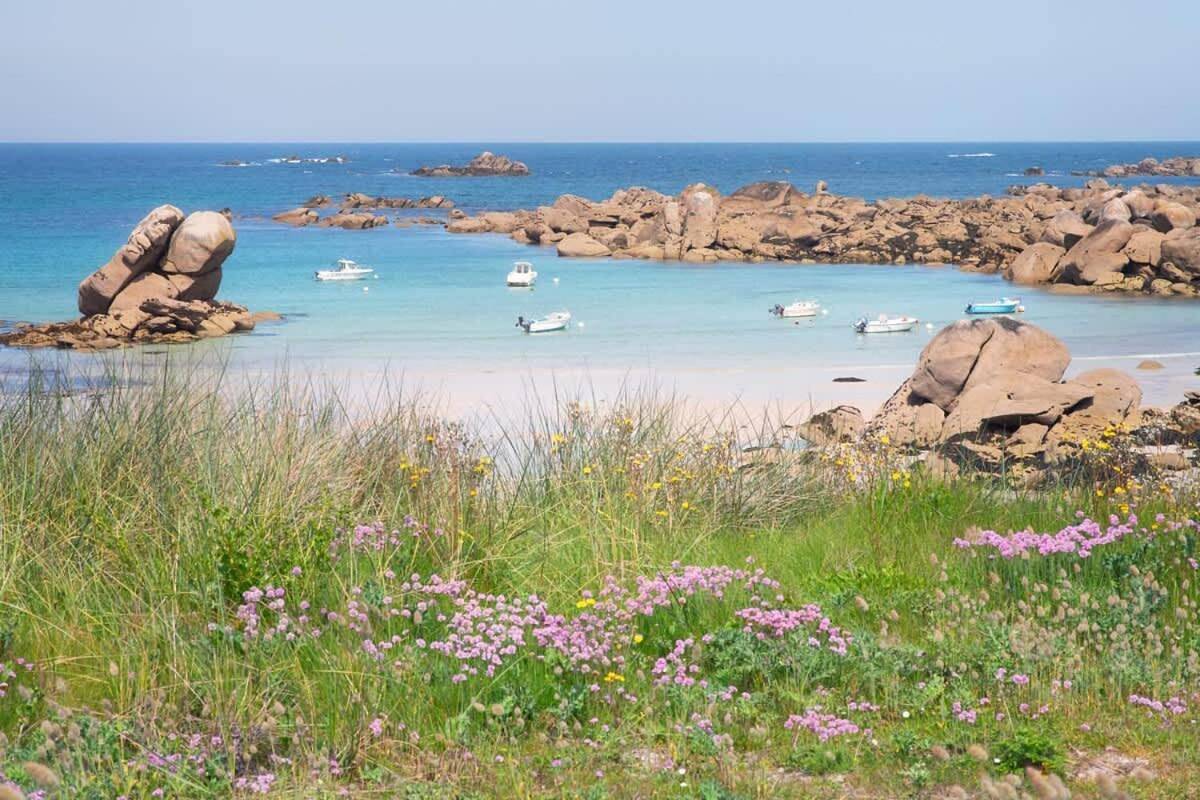 Kerdibis - Charmante maison bretonne proche mer in Lampaul-Ploudalmézeau, Brest und Umgebung