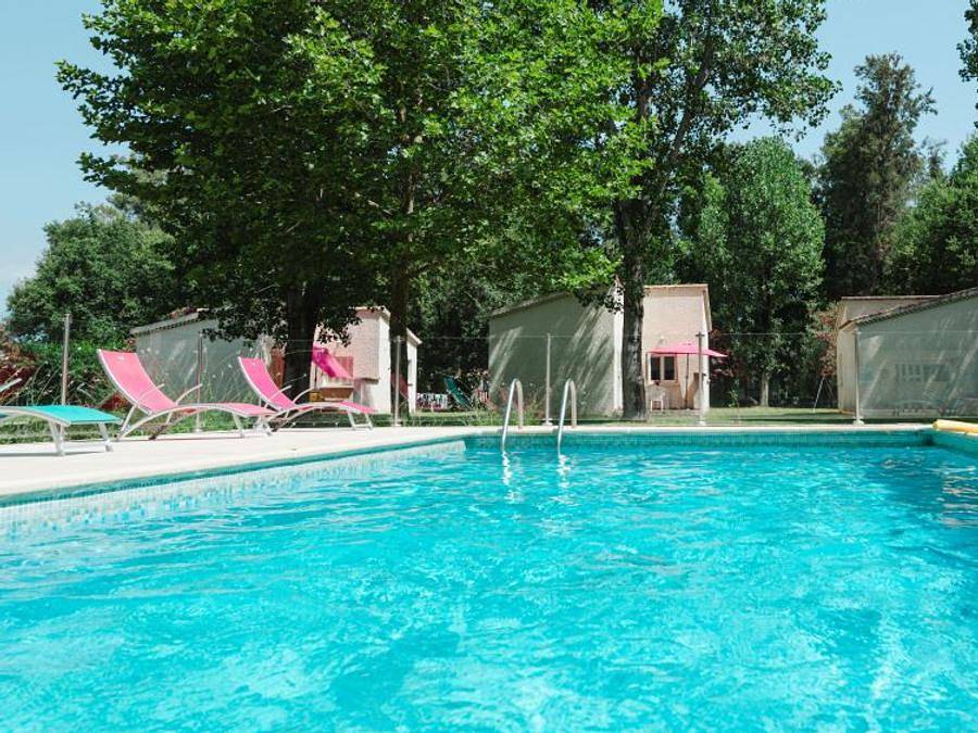 Camping U Casone - Villa 4 personen - Minivilla für 4 Personen (ein Schlafzimmer) in Marina d'Oru, Ghisonaccia