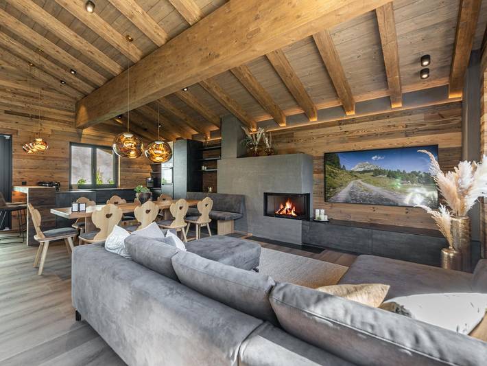 Hütte für 10 Personen, mit Garten und Terrasse sowie Sauna, kinderfreundlich in Mühlbach am Hochkönig - 3