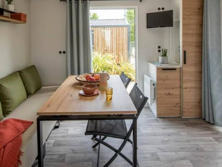 Camping de Prigny - Mobilheim 6 personen - Premium 3 Schlafzimmer 6 Personen in Les Moutiers-en-Retz, Côte de Jade
