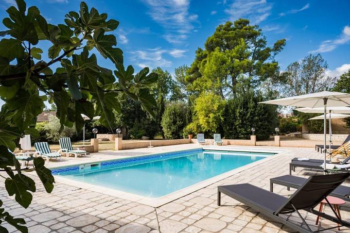 Gîte pour 4 personnes, avec vue ainsi que piscine et balcon à Castelnau-d'Aude - 2