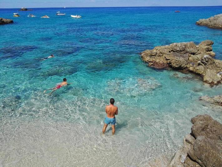 Ferienhaus für 8 Personen, mit Ausblick und Garten, mit Haustier in Faro Capo Vaticano - 3