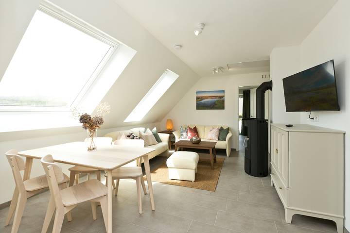 Ferienwohnung für 4 Personen, mit Garten und Balkon sowie Sauna, kinderfreundlich - 1